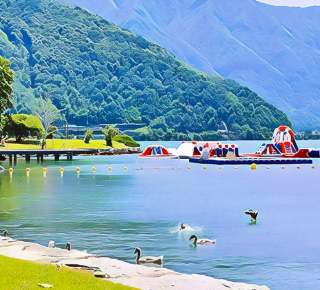 In der Schweiz gibt es nicht nur Schokolade und Käse – sondern auch aquafun… – Interview