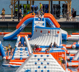 Ein Himmelreich für einen aquafunpark – Erlebnis