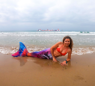 Es war einmal an einem Strand in Spanien an dem mystische Wesen entdeckt wurden – Buntes