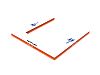 aquafun Pool Line Double Slide Safety Mat