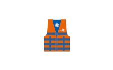 aquafun Adicionais aquafun Vest M orange