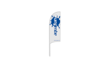 aquafun Additionals Beach Flag white