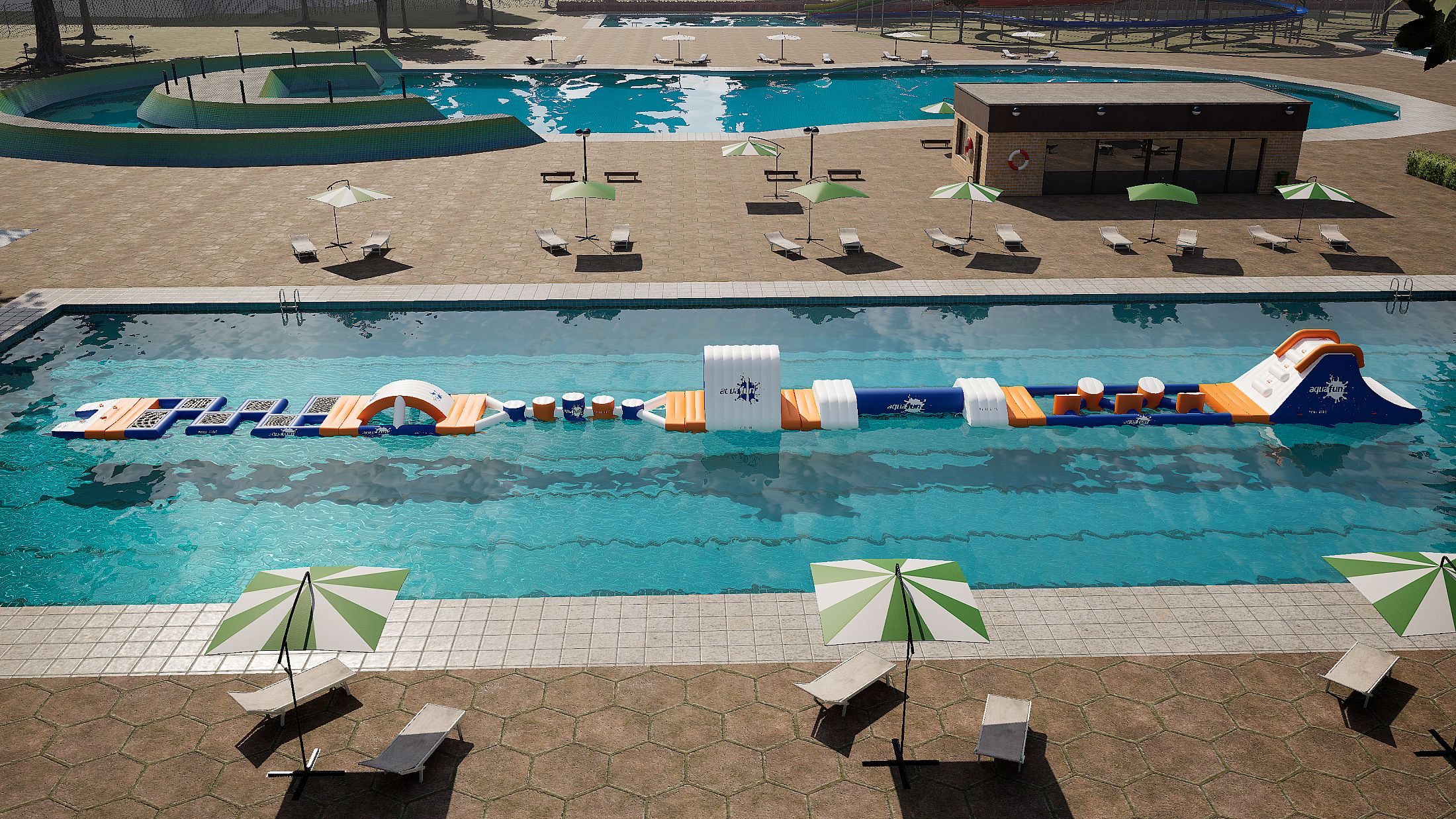 Pool Fun Line Pool Line aquafunpark Track 36 – aquafun (EN)