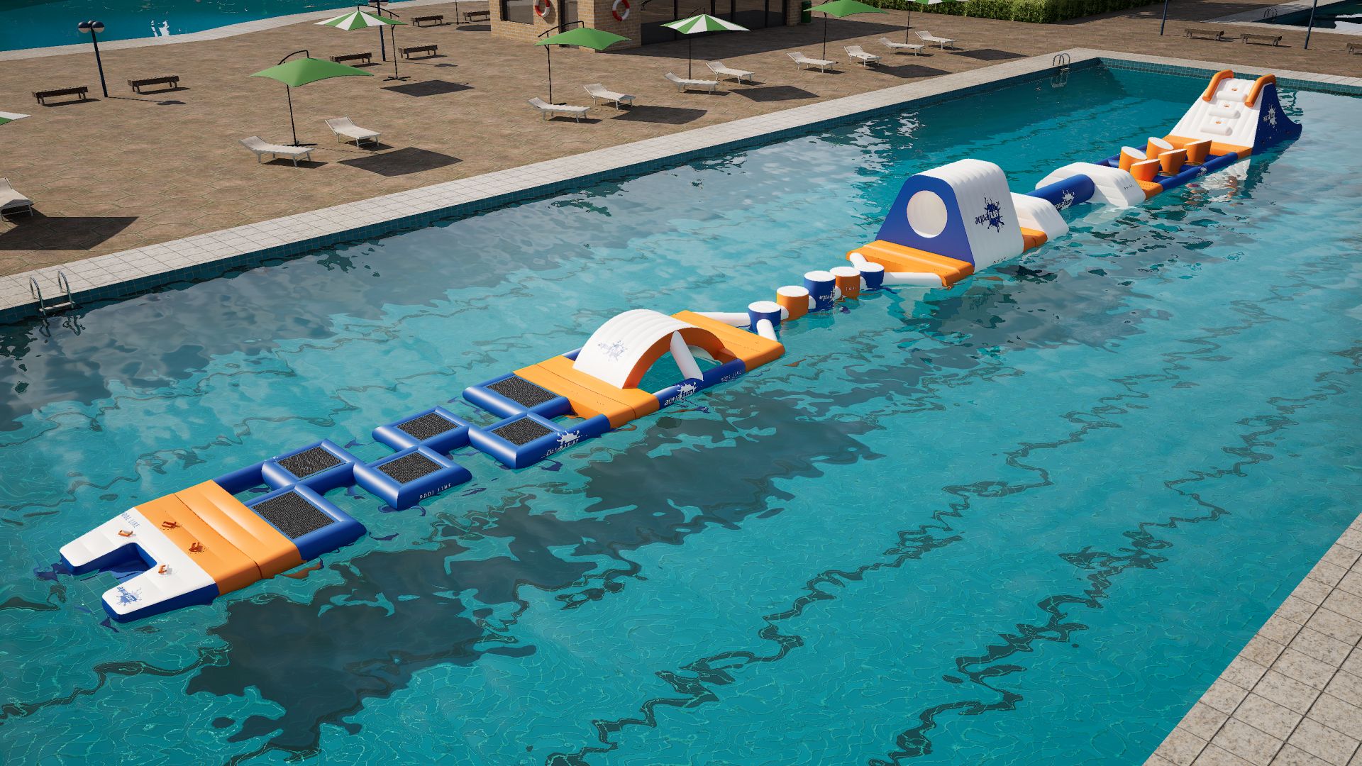 Pool Fun Line Pool Line aquafunpark Track 36 – aquafun (EN)